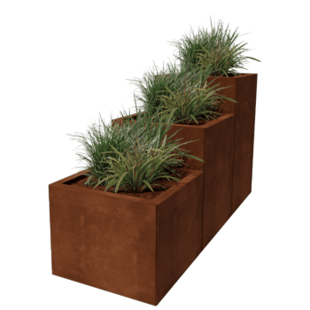 Cortenstaal plantenbak Miami special III 50