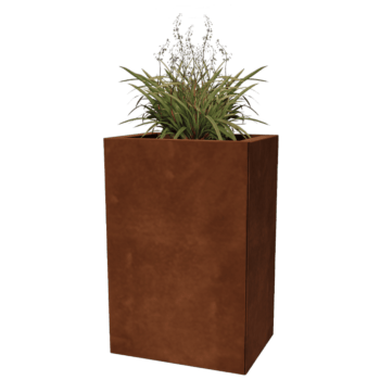 Cortenstaal plantenbak Texas 30 x 40 cm