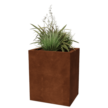 Cortenstaal plantenbak Texas 40 x 50 cm