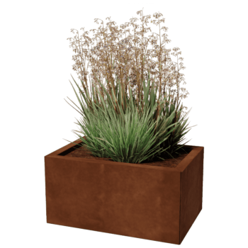 Cortenstaal plantenbak Texas 40 x 60 cm