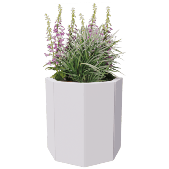 Gepoedercoat staal plantenbak Chicago 20