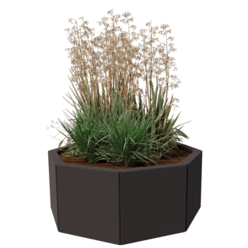 Gepoedercoat staal plantenbak Chicago 30