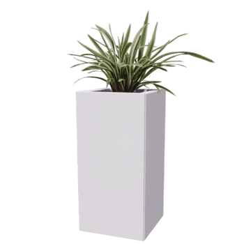 Gepoedercoat staal plantenbak Miami 30 x 30 cm