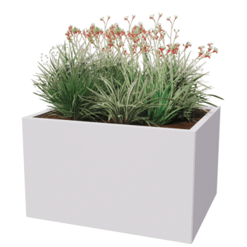 Gepoedercoat staal plantenbak Texas 80 x 100 cm