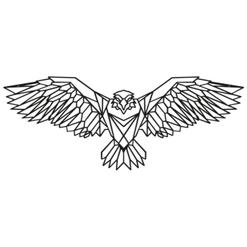 Metalen wanddecoratie Eagle