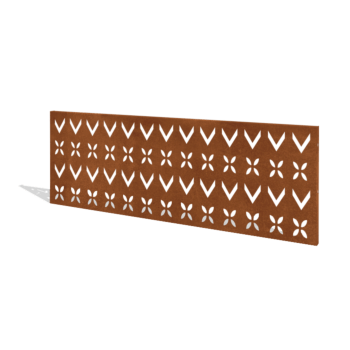 Cortenstaal schutting H paneel V 180 x 63,3 cm