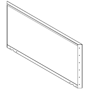 Cortenstaal paneel 60 x 120 cm