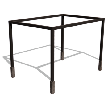 Gepoedercoat staal pergola vierkant opstelling 424 x 300 cm