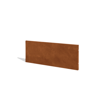 Cortenstaal schutting H paneel 120 x 47,5 cm