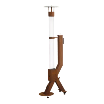 Pellet terrasverwarmer - Rocket - Corten