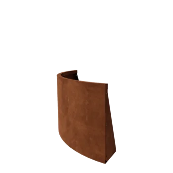 Cortenstaal keerwand - Buitenbocht - 100 x 100 x 60 cm