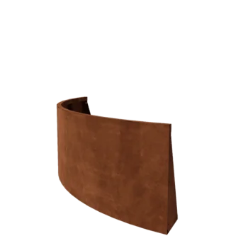 Cortenstaal keerwand - Buitenbocht - 150 x 150 x 60 cm