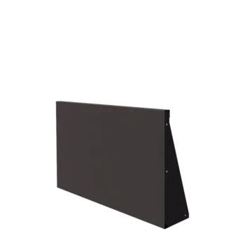 Stalen keerwand - Recht - 100 x 60 cm - Andere RAL kleur