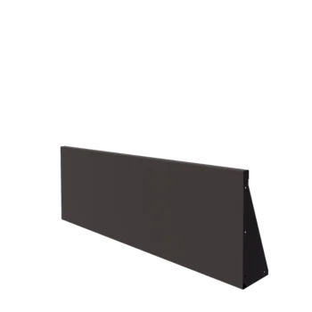 Stalen keerwand - Recht - 150 x 50 cm - Andere RAL kleur