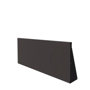 Stalen keerwand - Recht - 150 x 60 cm - Andere RAL kleur