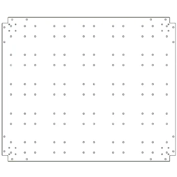 Verzinkt stalen bodemplaat - 100 x 120 cm