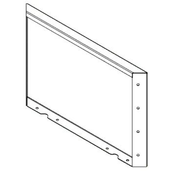 Cortenstaal plantenbak - paneel - 40 x 60 cm