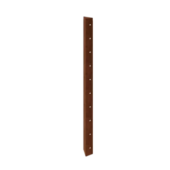 Cortenstaal plantenbak - Hoekstuk 90° - 100 cm