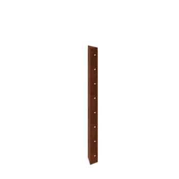 Cortenstaal plantenbak - Hoekstuk 90° - 80 cm