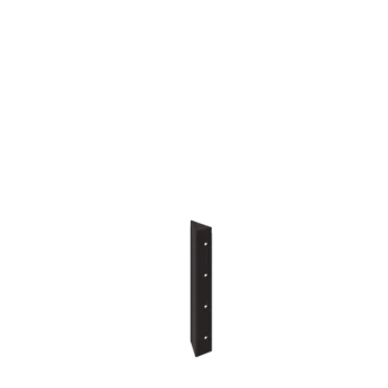 Stalen plantenbak - Hoekstuk 90° - 40 cm - RAL7016 mat (antraciet grijs)