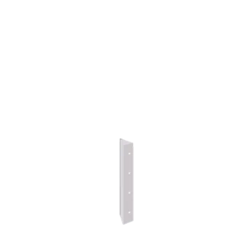 Stalen plantenbak - Hoekstuk 90° - 40 cm - RAL9010 mat (wit)