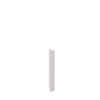 Stalen plantenbak - Hoekstuk 90° - 50 cm - RAL9010 mat (wit)