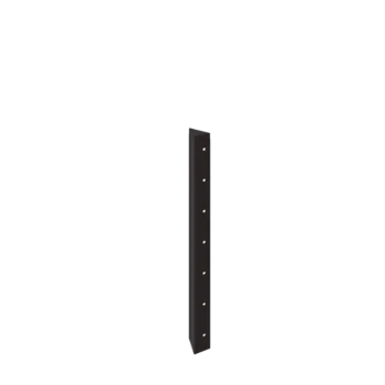 Stalen plantenbak - Hoekstuk 90° - 70 cm - RAL7016 mat (antraciet grijs)