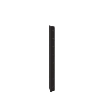 Stalen plantenbak - Hoekstuk 90° - 80 cm - RAL7016 mat (antraciet grijs)