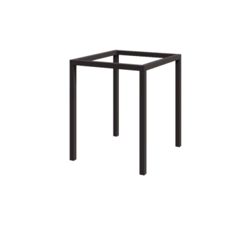 Stalen pergola - Vierkant - 224 x 200 x 230 cm - RAL7016 mat (antraciet grijs) - Zonder betonpoer