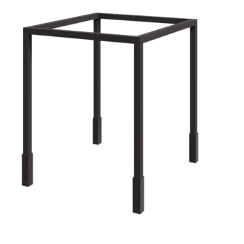 Stalen pergola - Vierkant - 274 x 250 x 230 cm - Andere RAL kleur - Met betonpoer