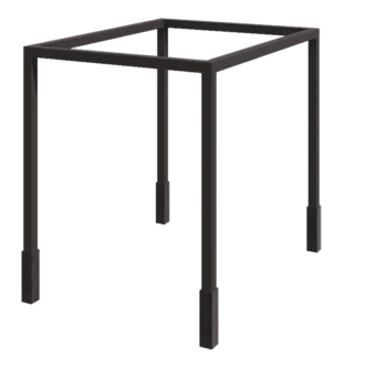 Stalen pergola - Vierkant - 324 x 300 x 230 cm - Andere RAL kleur - Met betonpoer