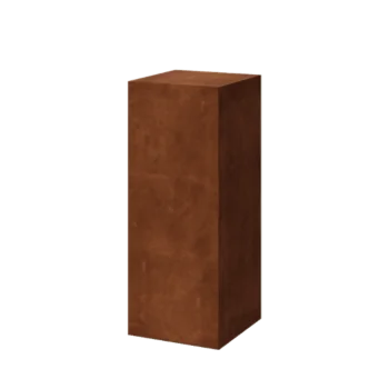 Cortenstaal sokkel - Ohio - 40 x 40 x 100 cm
