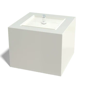 Aluminium watertafel - Lyra - 50 x 50 x 40 cm